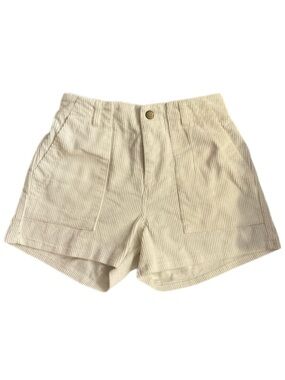Vtg Fifty 7 by Jacks Surfboards High Waist Corduroy Beach Shorts